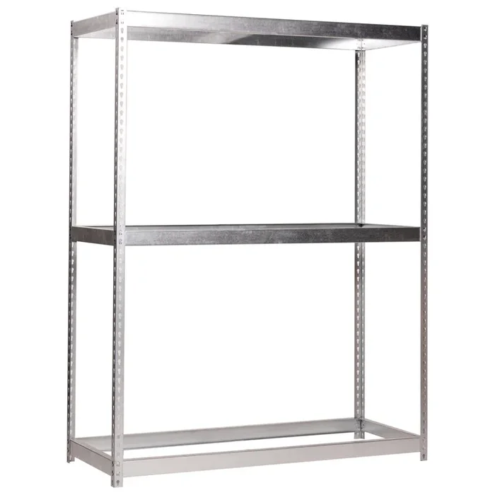 Étagère mobile charge moyenne 400kg – 2000x1200x450 – 3 niveaux Galvanisé – SIMON RACK – 8435104922705
