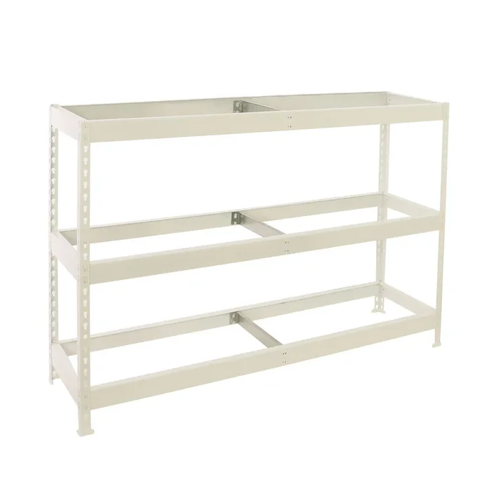 Étagère mobile charge moyenne 400kg – 2000x1500x600 – 3 niveaux Blanc – SIMON RACK – 8425437150791