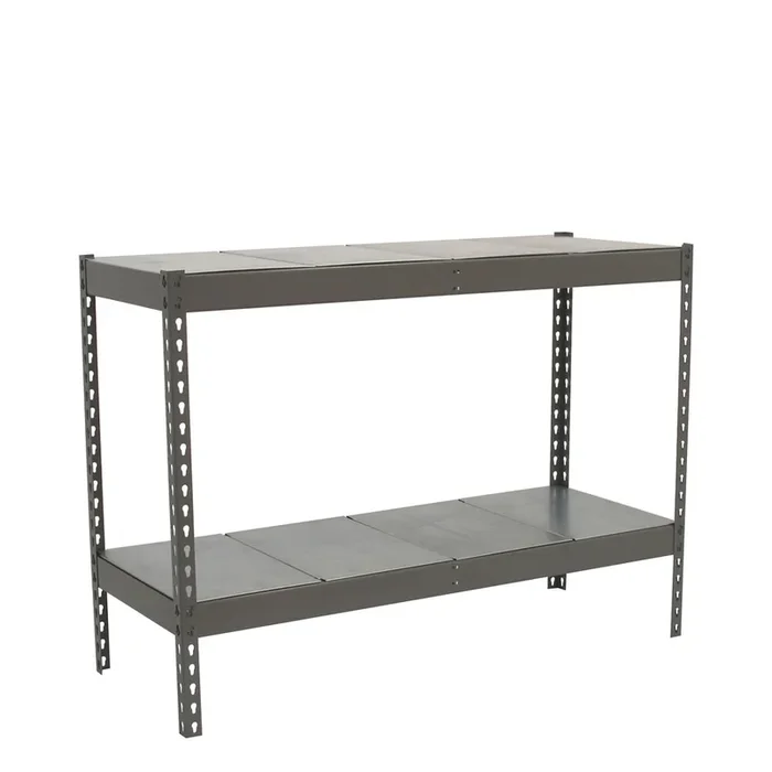 Étagère mobile charge moyenne 400kg – 900x1200x600 – 2 niveaux Gris – SIMON RACK – 8435104978276