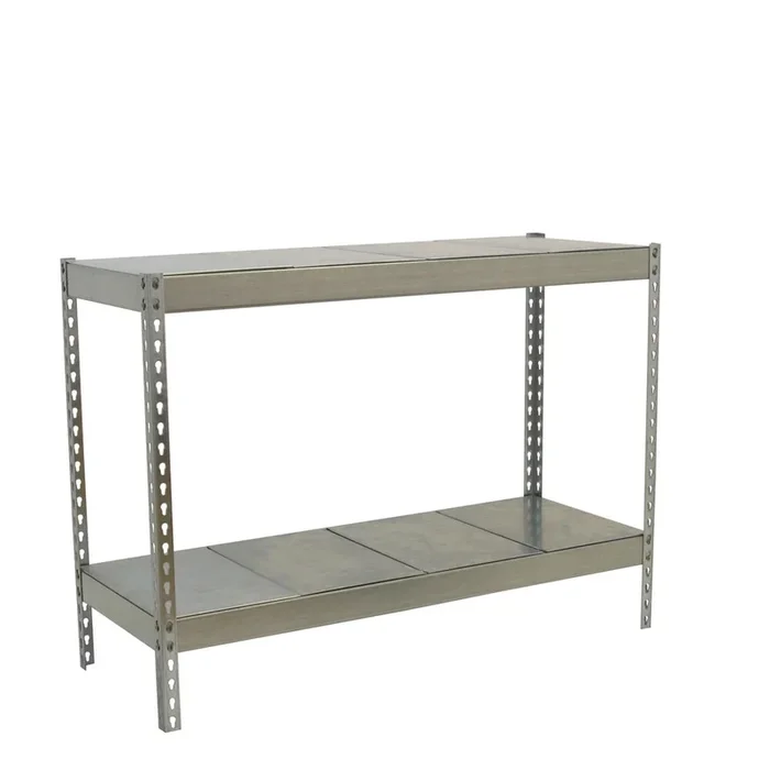 Étagère mobile charge moyenne 400kg – 900x1500x450 – 2 niveaux Galvanisé – SIMON RACK – 8435104958070