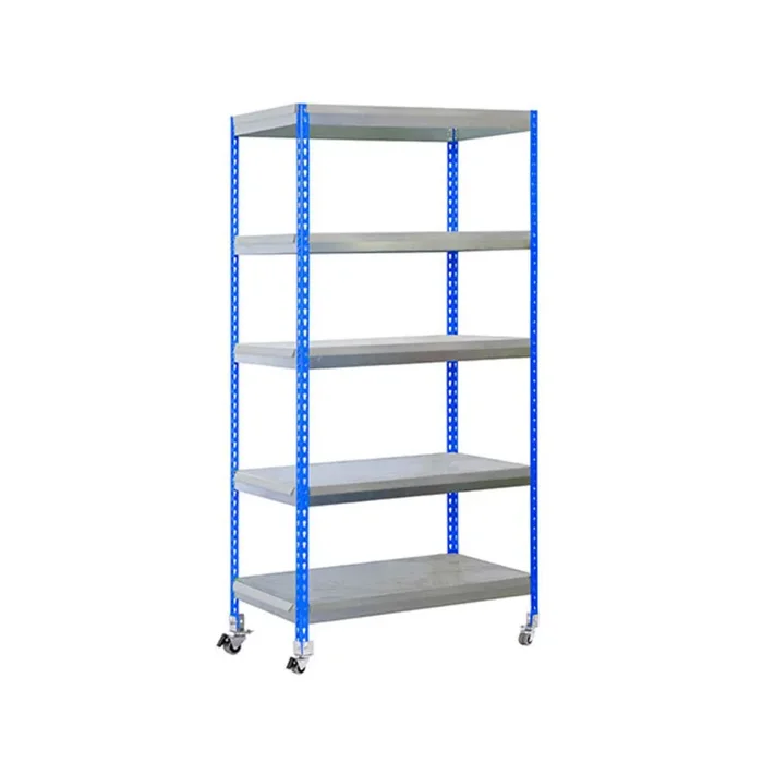 Étagère mobile de jardin – 2115x1000x600 – 5 niveaux Bleu – SIMON RACK – 8435104988121