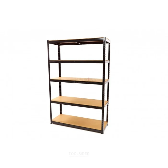 Étagère professionnelle HBM / étagère de garage 5 x 55 kg