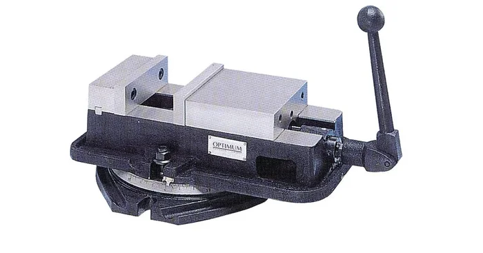 Étau de fraisage système verrouillage largeur des mors 135 mm ouverture 108 mm hauteur des mors 36 mm Optimum