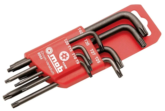 ETUI 8 CLES MALES TORX PERCEES CRV SUR CARTE MOB – 9064011101