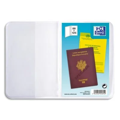 Etuis pour passeport ELBA – 9,5 x 13 cm – PVC 30/100eme