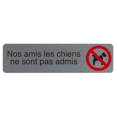 EXACOMPTA Plaque de signalisation &lsquo;Défense de fumer&rsquo;