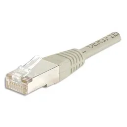 Exc 842200 câble de réseau gris 2 m cat6 f/utp (ftp)