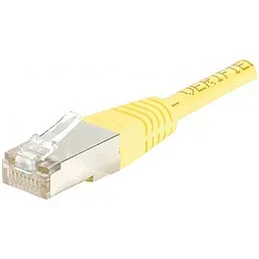 Exc 854101 câble de réseau jaune 0,15 m cat5e f/utp (ftp)