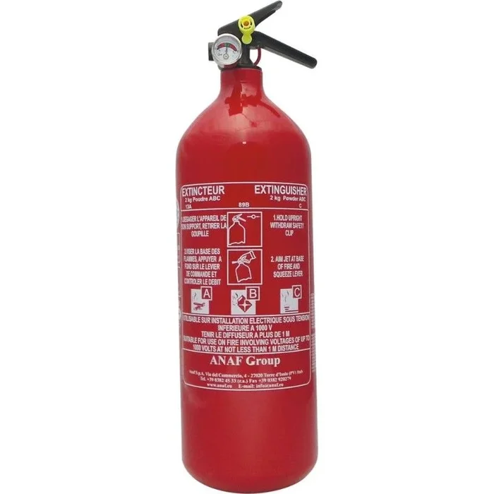 Extincteur homologué poudre 2kg ANAF – 16457
