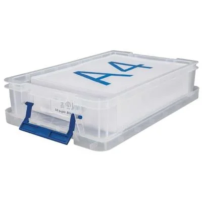 Fellowes Boîte de rangement ProStore, 5,5 litres,transparent