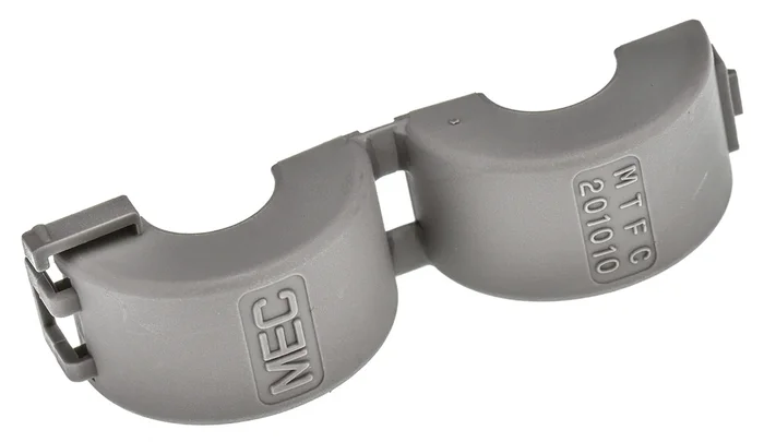 Ferrite à clipser, , pour câble de diamètre 9.8mm, 225Ω, MTFC