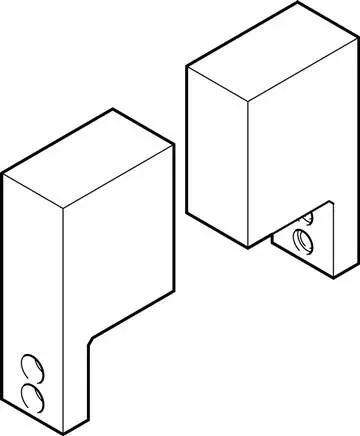 FESTO BUB-HGPD-50 (1180952) Ébauche de mâchoire de préhension