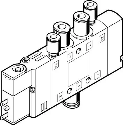 FESTO CPE10-M1BH-5LS-QS-6 (196886) Électrovanne