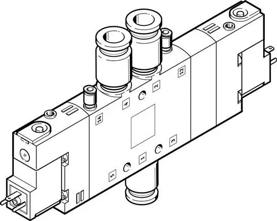 FESTO CPE18-M3H-5/3BS-QS-10 (170336) Électrovanne