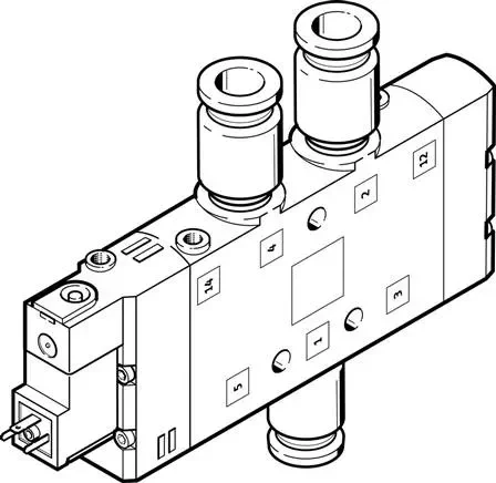FESTO CPE24-M1H-5L-QS-10 (163174) Électrovanne