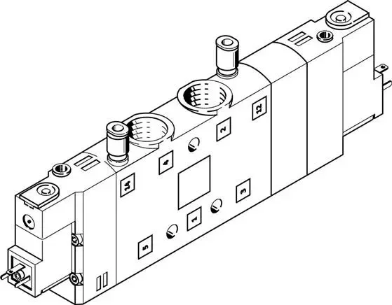 FESTO CPE24-M2H-5/3GS-3/8 (170302) Vanne magnétique