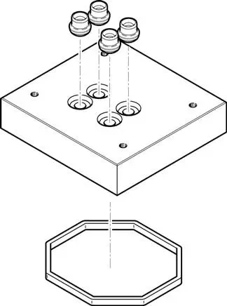 FESTO CPV14-VI-P2-1/8-D (539502) Multipôle