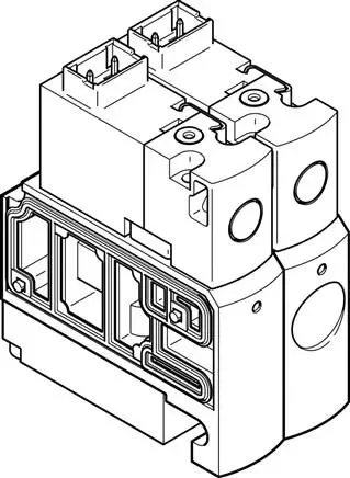 FESTO CPVSC1-M5H-J-T-Q3 (547373) Électrovanne