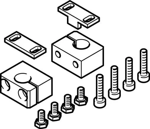 FESTO DASI-B13-63-S8 (1435234) Support de capteur