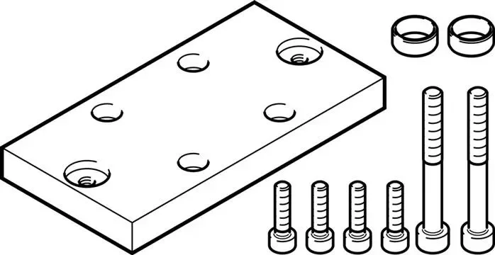 FESTO DHAA-D-E2-25-Q11-25 (1696421) Kit adaptateur