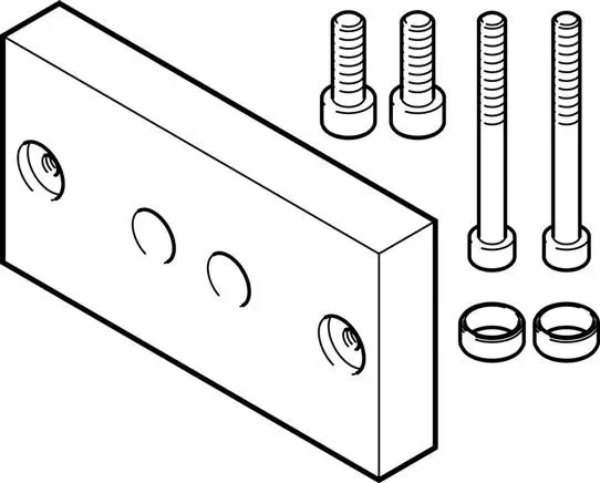 FESTO DHAA-D-G6-20/25-Q11-20 (1916912) Kit d’adaptation