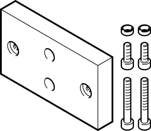 FESTO DHAA-G-Q11-25-B6-25-60/80 (2020149) Kit d’adaptation