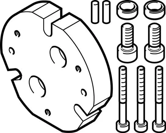 FESTO DHAA-G-Q11-32-B13G-40 (2837254) Kit d’adaptation