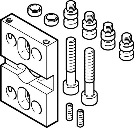 FESTO DHAA-G-Q5-25-E-B11-25 (1468974) Kit d’adaptation