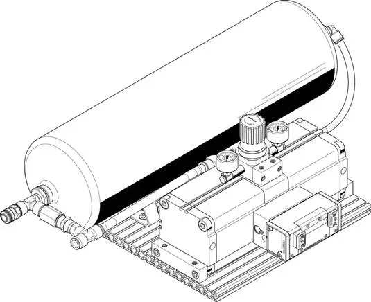 FESTO DPA-100-10-CRVZS20 (552936) Booster de pression