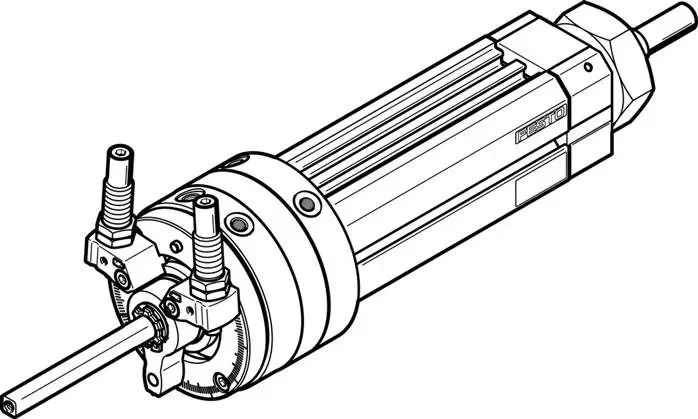 FESTO DSL-32-50-270-CC-A-S20-B (556514) Unité linéaire pivotante