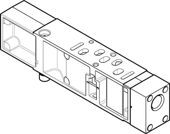 FESTO VABF-S4-1-P1A3-N14 (540172) Plaque d&rsquo;alimentation verticale