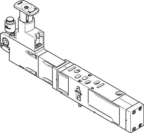 FESTO VABF-S4-1-R2C2-C-10E (560764) Plaque de régulateur
