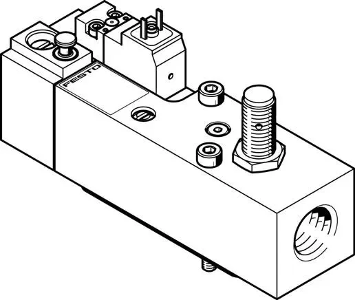FESTO VABF-S6-1-P5A4-G12-4-1-P (557377) Soupape de montée en pression