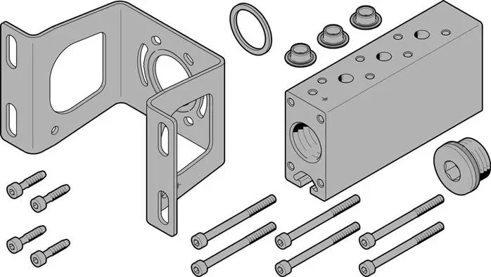 FESTO VABM-B10-30-G34-4-P53-E (8026358) Barrette de raccordement P