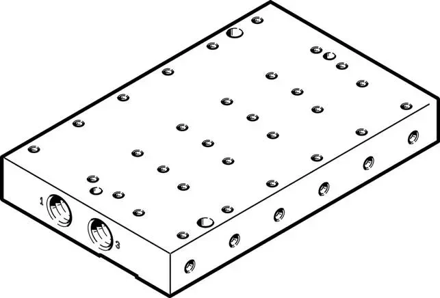FESTO VABM-P7-18M-G18-M5-6 (8076388) Barrette de raccordement