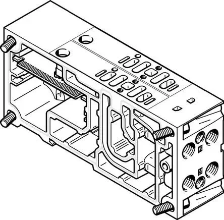 FESTO VABV-S4-2HS-N18-2T1 (546216) Plateau de liaison