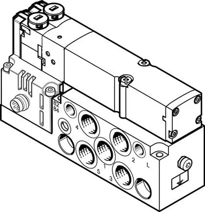 FESTO VMPA2-M1H-I-S-G1/8-PI (545233) Électrovanne