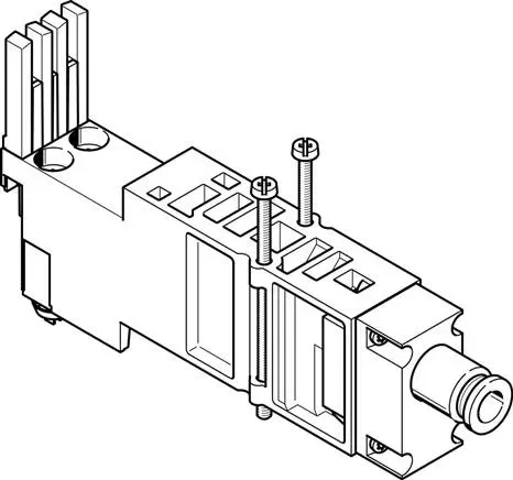 FESTO VMPA2-VSP-QS5/16 (8029491) Plaque d&rsquo;alimentation verticale