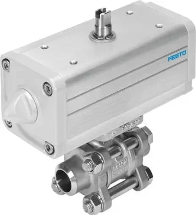FESTO VZBA-1/2″-WW-63-T-22-F0304-V4V4T-PP15-R-90-C (1810732) Unité d’entraînement de robinet à boisseau sphérique