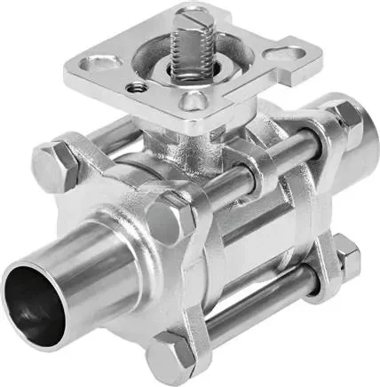 FESTO VZBD-3-W1-16-T-2-F0710-V14V14 (4762853) Robinet à boisseau sphérique