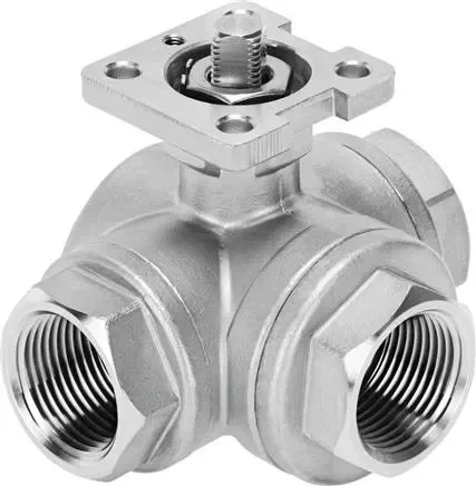 FESTO VZBE-11/2-T-63-F-3L-F0507-V15V15 (4834294) Robinet à boisseau sphérique