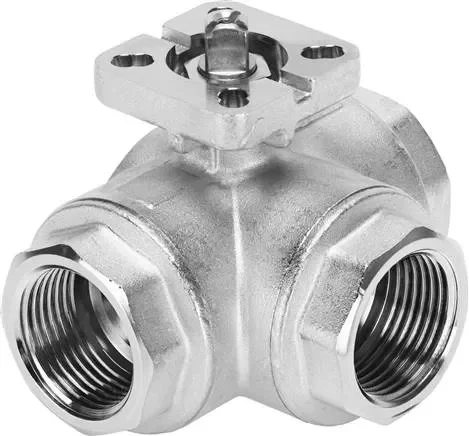 FESTO VZBM-3/4-RP-40-F-3L-F03-B2B3 (4451866) Robinet à boisseau sphérique