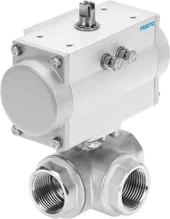 FESTO VZBM-A-1&Prime;-RP-25-F-3T-B2-PB40 (8070278) Unité d&rsquo;entraînement de robinet à boisseau sphérique
