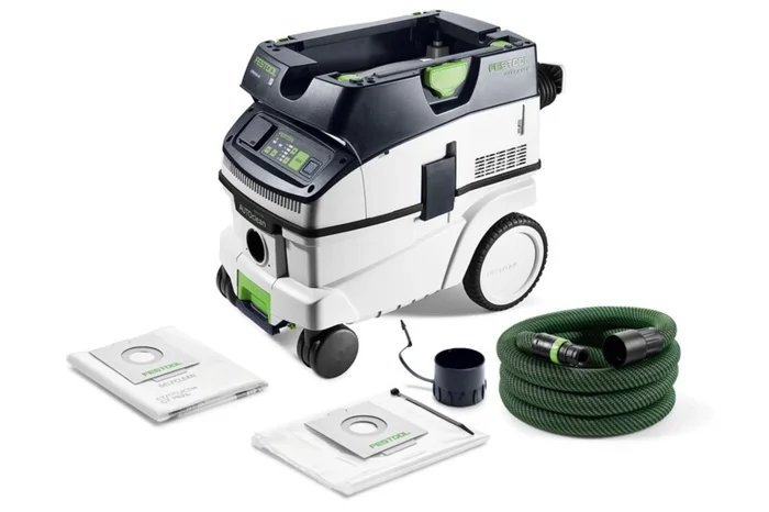 Festool CTM 26 EI AC Aspirateur de chantier – 1200W – classe M – 26L