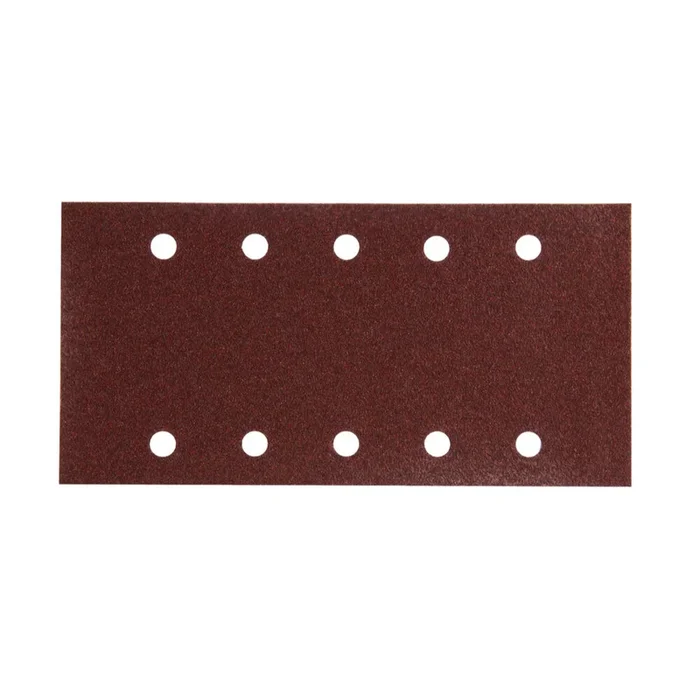 FEUILLE RECT 5+5 BOIS/MÉT 115X229MM G60 (X10) MAKITA – P33180