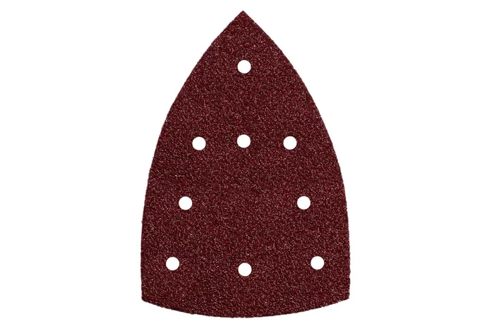 Feuilles abrasives auto-agrippantes 100 x 150 mm, P 60, 9 trous, à fixation auto-agrippante SMA – METABO – 635206000