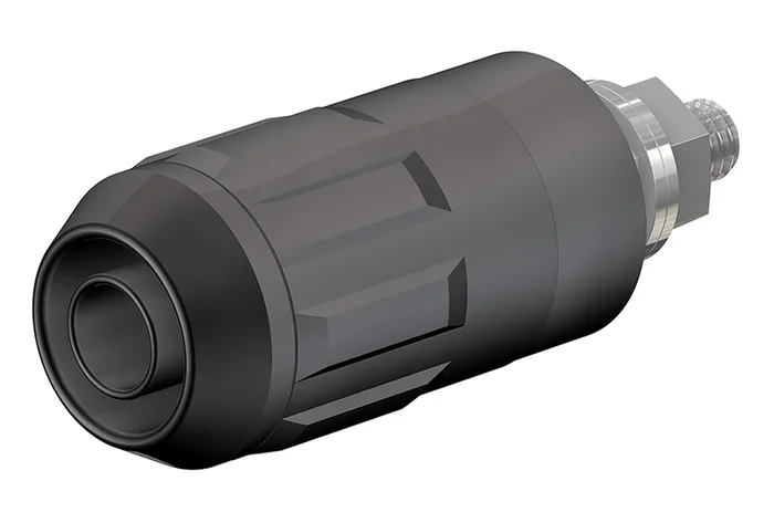 Fiche banane femelle 4 mm Staubli Noir Femelle 20A 1000V