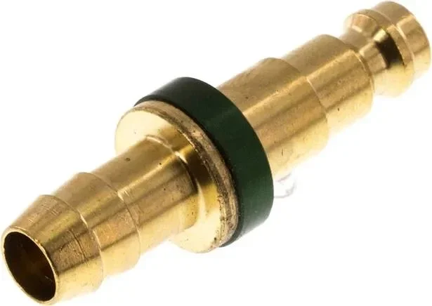 Fiche d&rsquo;accouplement (NW5) 9 (3/8&Prime;)mm tuyau, vert, cercle ? 10,5 mm