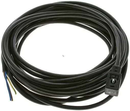 Fiche LED avec 10 mtr de câble, taille 1 (norme industrielle B)