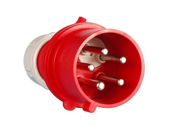 Fiche mâle 415V 3P+N+T 16A-CEBA-P17MI5B16T